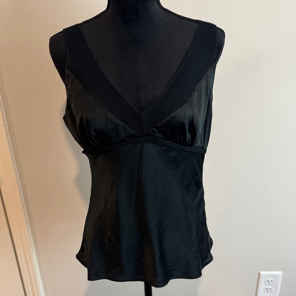 Express Black Sleeveless Blouse